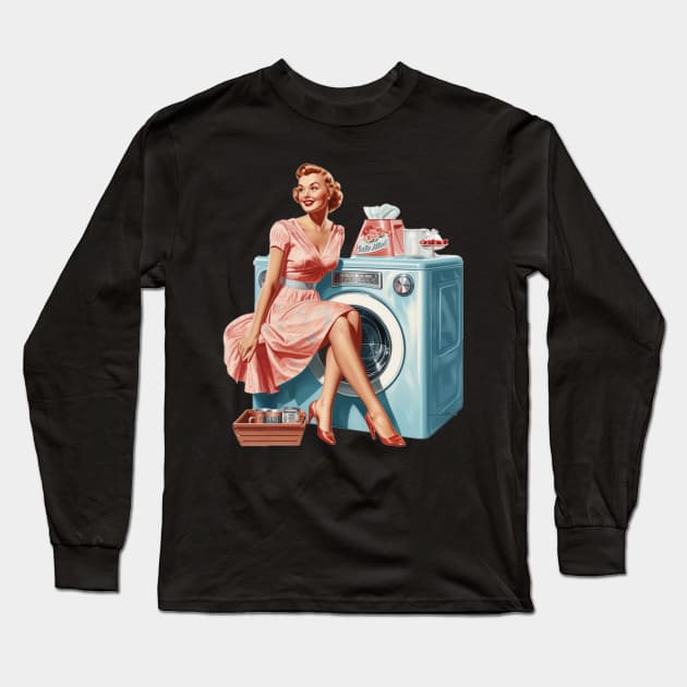 Laundry Day Long Sleeve T-Shirt by Jason's Finery